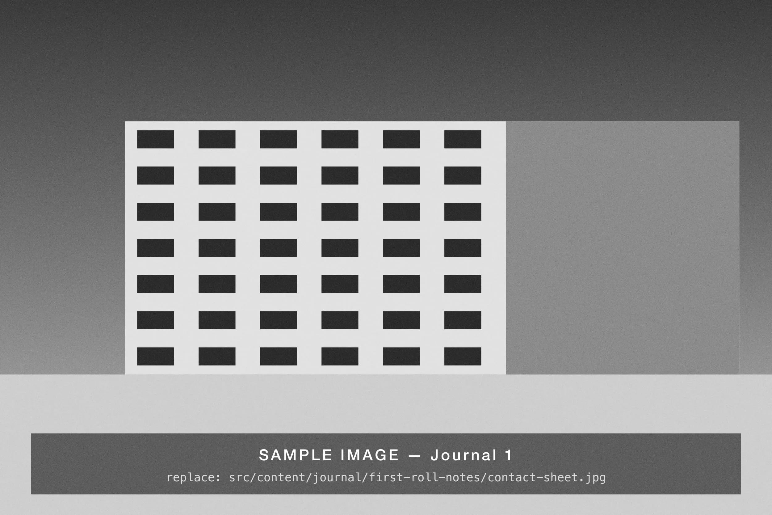 Sample placeholder — a building facade.