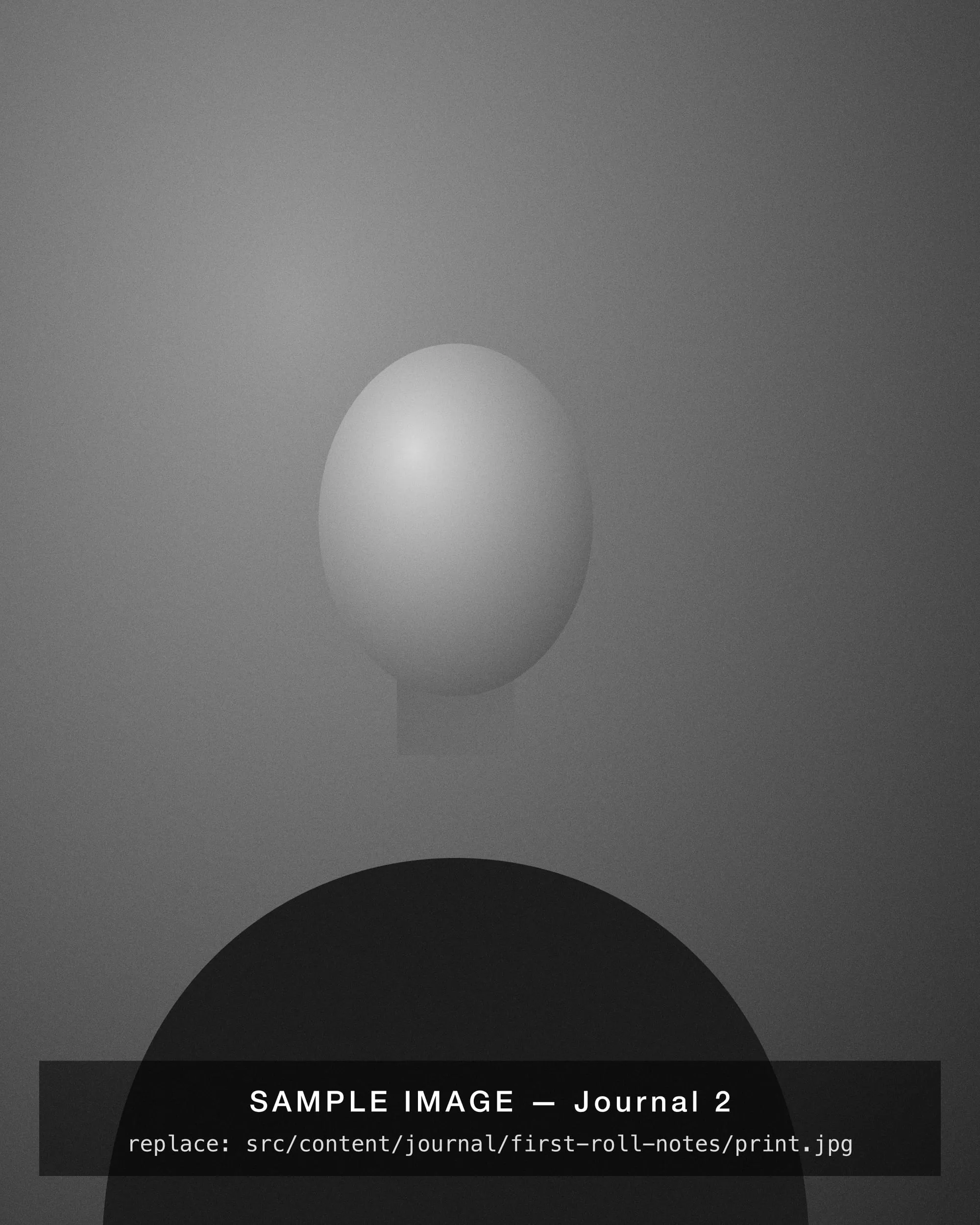 Sample placeholder — a portrait.